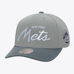 New York Mets Mitchell & Ness Thunderstorm Head Coach Pro-Crown Adjustable Hat for sale