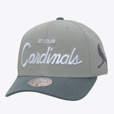 St. Louis Cardinals Mitchell & Ness Thunderstorm Head Coach Pro-Crown Adjustable Hat Outlet