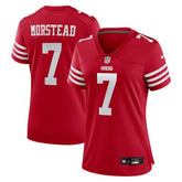 Thomas Morstead San Francisco 49ers Women's Team Game Jersey - Scarlet - Nike