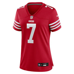 Thomas Morstead San Francisco 49ers Women's Team Game Jersey - Scarlet - Nike
