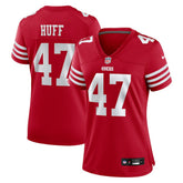 Bryce Huff San Francisco 49ers Women's Team Game Jersey - Scarlet - Nike