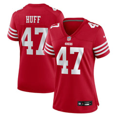 Bryce Huff San Francisco 49ers Women's Team Game Jersey - Scarlet - Nike