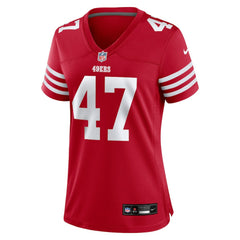 Bryce Huff San Francisco 49ers Women's Team Game Jersey - Scarlet - Nike