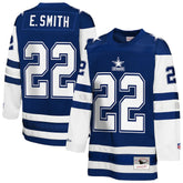 Emmitt Smith Dallas Cowboys Youth Hockey Fashion Jersey - Navy - Mitchell & Ness