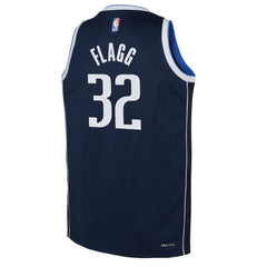 Cooper Flagg Dallas Mavericks Jordan Brand Youth Swingman Jersey Statement Editi- Navy