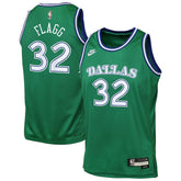 Nike Cooper Flagg Dallas Mavericks Youth Swingman Jersey Classic Editi- Green