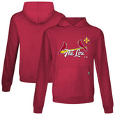 St. Louis Cardinals Levelwear City Connect Relay Core Logo Pullover Hoodie Online