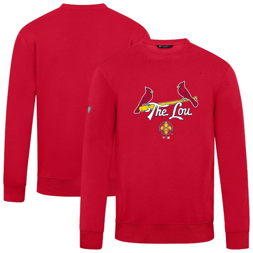 St. Louis Cardinals Levelwear City Connect Zane Back Splash Sweatshirt Discount
