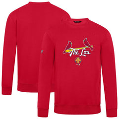 St. Louis Cardinals Levelwear City Connect Zane Back Splash Sweatshirt Discount