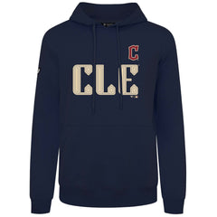 Cleveland Guardians Levelwear City Connect Podium Core Logo Pullover Hoodie Sale