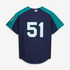 Ichiro Suzuki Seattle Mariners Mitchell & Ness 2006 Cooperstown Mesh Batting Practice Button-Up Jersey Outlet