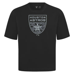 Houston Astros Levelwear Oversized Luxe Signature Knit Buckler T-Shirt Online