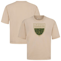 Arizona Diamondbacks Levelwear Oversized Luxe Signature Knit Buckler T-Shirt for sale
