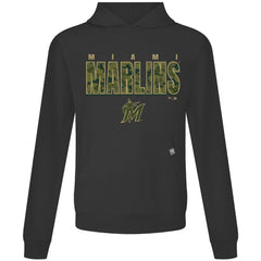 Miami Marlins Levelwear Relay Protect Pullover Hoodie Outlet