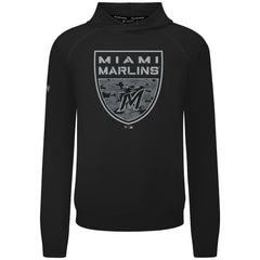 Miami Marlins Levelwear Mandate Buckler Tri-Blend Pullover Hoodie Online