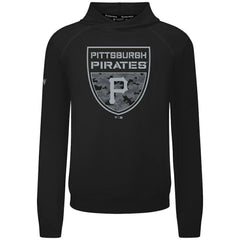 Pittsburgh Pirates Levelwear Mandate Buckler Tri-Blend Pullover Hoodie Outlet