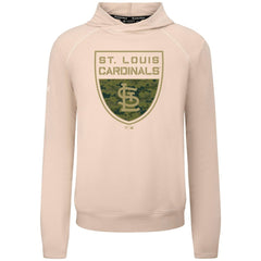 St. Louis Cardinals Levelwear Mandate Buckler Tri-Blend Pullover Hoodie Sale