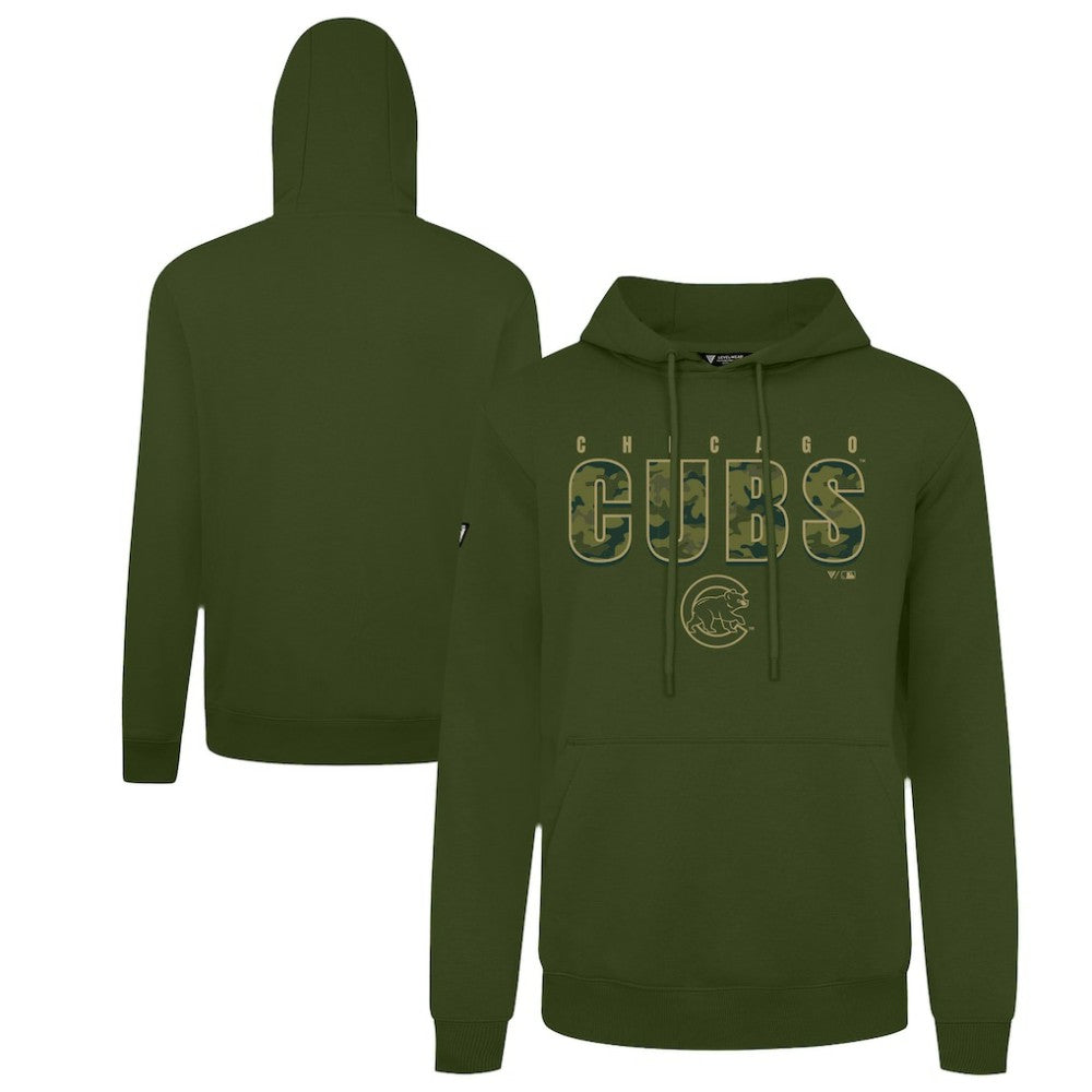 Chicago Cubs Levelwear Podium Protect Pullover Hoodie Outlet