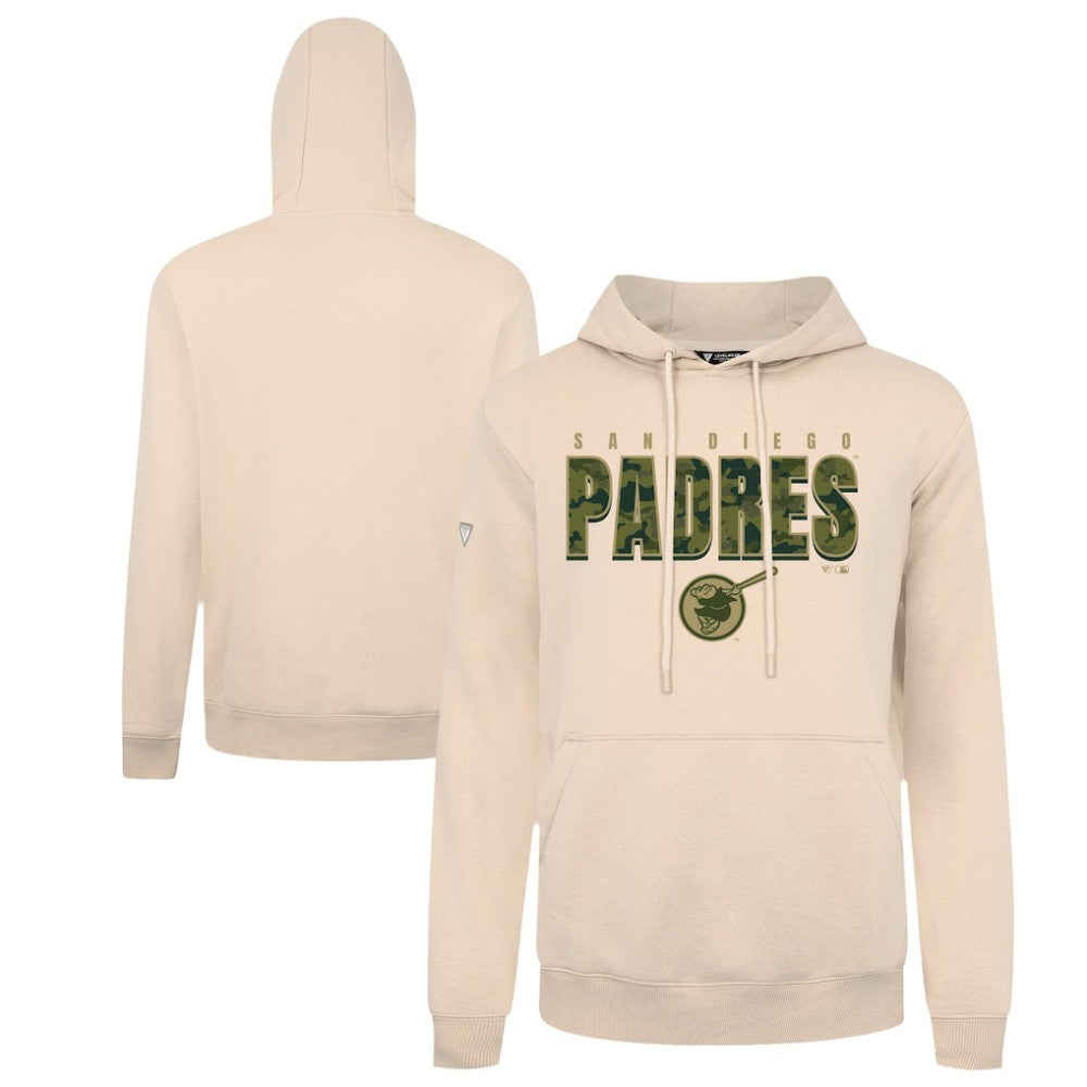 San Diego Padres Levelwear Podium Protect Pullover Hoodie Sale