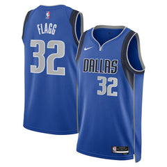 Nike Cooper Flagg Dallas Mavericks Unisex 2025 NBA Draft First Round Pick Swingman Jersey Icon Edition Blue