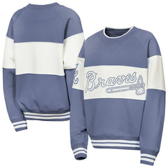 Atlanta Braves Outerstuff Youth Ultimate Pastels On Base Sweatshirt Discount