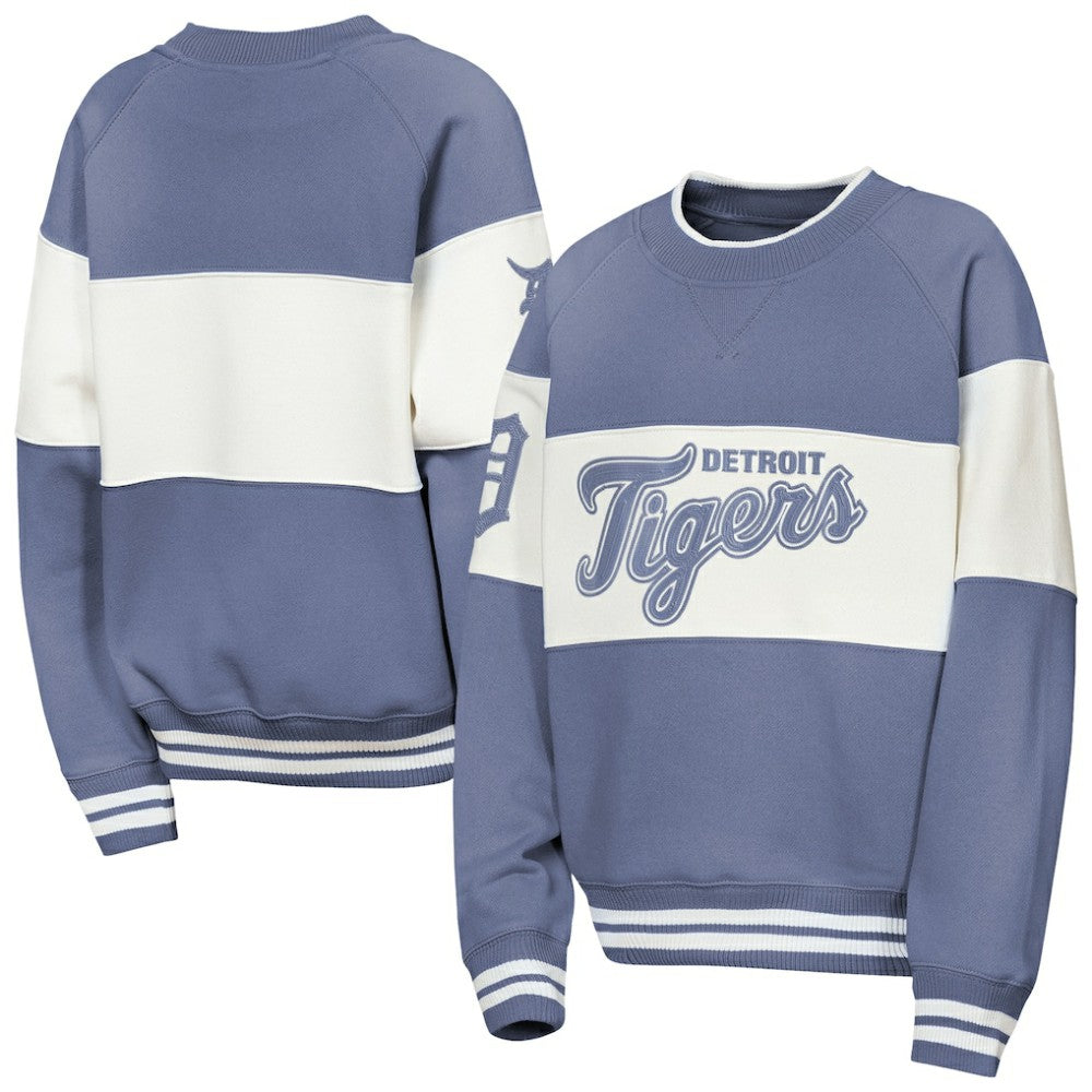 Detroit Tigers Outerstuff Youth Ultimate Pastels On Base Sweatshirt Outlet