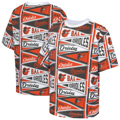 Baltimore Orioles Outerstuff Youth All-Over Pennant T-Shirt Sale