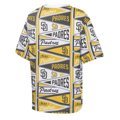 San Diego Padres Outerstuff Youth All-Over Pennant T-Shirt Near Me