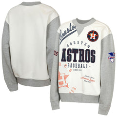 Houston Astros Outerstuff Youth Big League Power Hit Fleece Sweatshirt Outlet