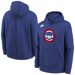 Chicago Cubs Nike Youth Club Fleece Hoodie Discount