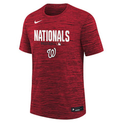 Washington Nationals Nike Youth Authentic Collection Velocity Dri-FIT T-Shirt Online