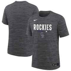 Colorado Rockies Nike Youth Authentic Collection Velocity Dri-FIT T-Shirt for sale