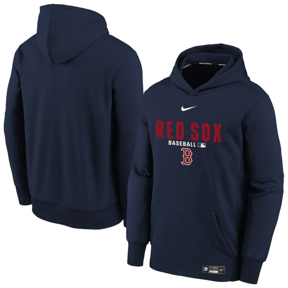 Boston Red Sox Nike Youth Authentic Collection Therma-FIT Hoodie Discount