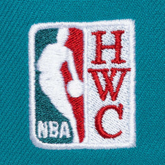 Mitchell & Ness Detroit Pistons Hardwood Classics Legendary Away Pro-Pinch Adjustable Hat Teal
