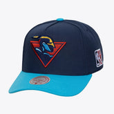 Mitchell & Ness Golden State Warriors Hardwood Classics Legendary Away Pro-Pinch Adjustable Hat Navy