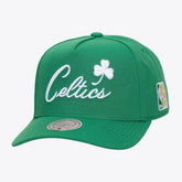 Mitchell & Ness Boston Celtics Legendary Home Pro Pinch Snapback Hat Kelly Green