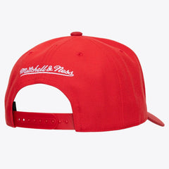 Mitchell & Ness Chicago Bulls Legendary Home Pro Pinch Snapback Hat Red
