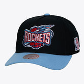 Mitchell & Ness Houston Rockets Legendary Home Pro Pinch Snapback Hat Black