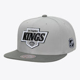Los Angeles Kings Mitchell & Ness Legendary Home Snapback Hat - Gray | NHL near me