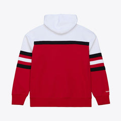 San Francisco 49ers Head Coach Hoodie - Scarlet - Mitchell & Ness