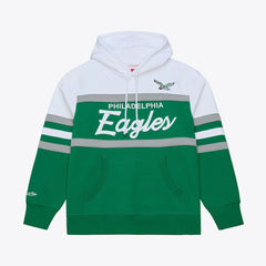 Philadelphia Eagles Head Coach Hoodie - Kelly Green - Mitchell & Ness
