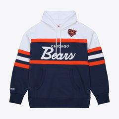 Chicago Bears Head Coach Hoodie - Navy - Mitchell & Ness
