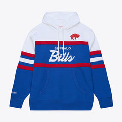 Buffalo Bills Head Coach Hoodie - Royal - Mitchell & Ness