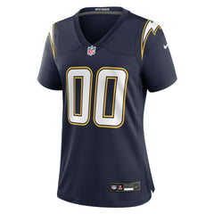 Los Angeles Chargers Women's Alternate Super Chargers Game Custom Jersey - Navy - Nike