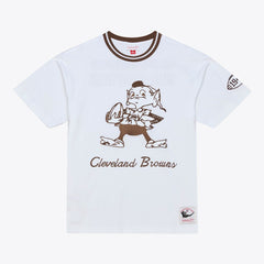 Cleveland Browns Arctic T-Shirt - White - Mitchell & Ness