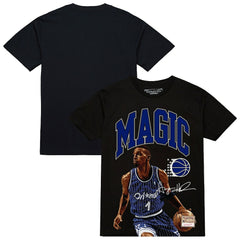 Mitchell & Ness Penny Hardaway Orlando Magic Hardwood Classics Player Arch T-Shirt Black