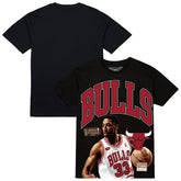 Mitchell & Ness Scottie Pippen Chicago Bulls Hardwood Classics Player Arch T-Shirt Black