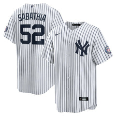 CC Sabathia New York Yankees Nike 2025 Baseball Hall of Fame Name & Number Retired Replica Jersey Outlet