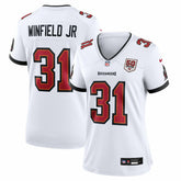 Antoine Winfield Jr. Tampa Bay Buccaneers Women's 50th Season Patch Game Jersey - White - Nike
