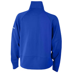 Columbia Oklahoma City Thunder Women's 2025 NBA Finals Champions Wickhams Hills Raglan Omni-Wick Half-Zip Pullover Blue